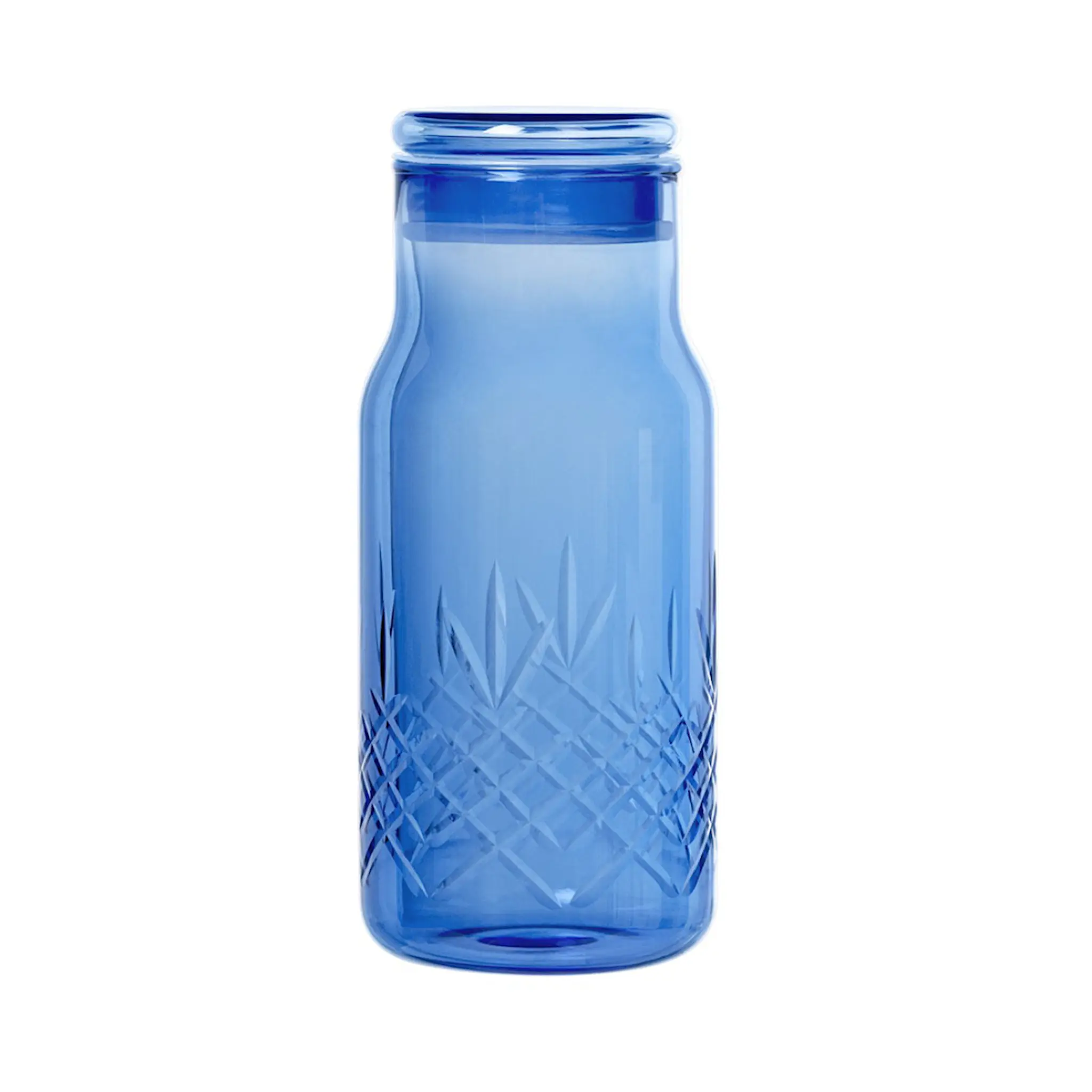 Frederik Bagger Crispy Bottle Small Karaffel 50 cl Blue