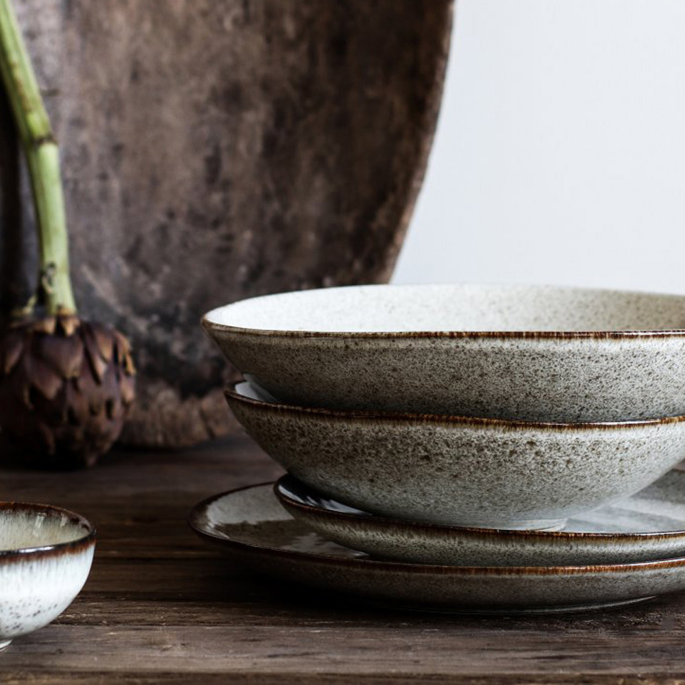 Tell Me More Taranto Tarjoilukulho Medium 340 cl Harmaa