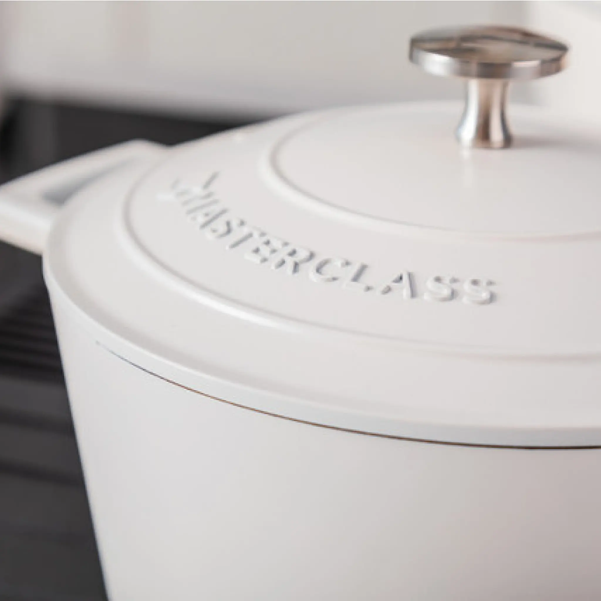 MasterClass Cast Aluminium gryta 5 L creme