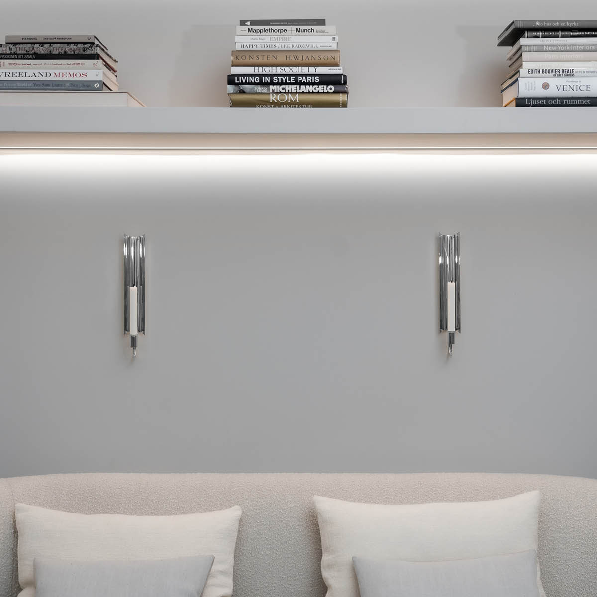 Skultuna Reflex väggljusstake 6,5x38 cm silver
