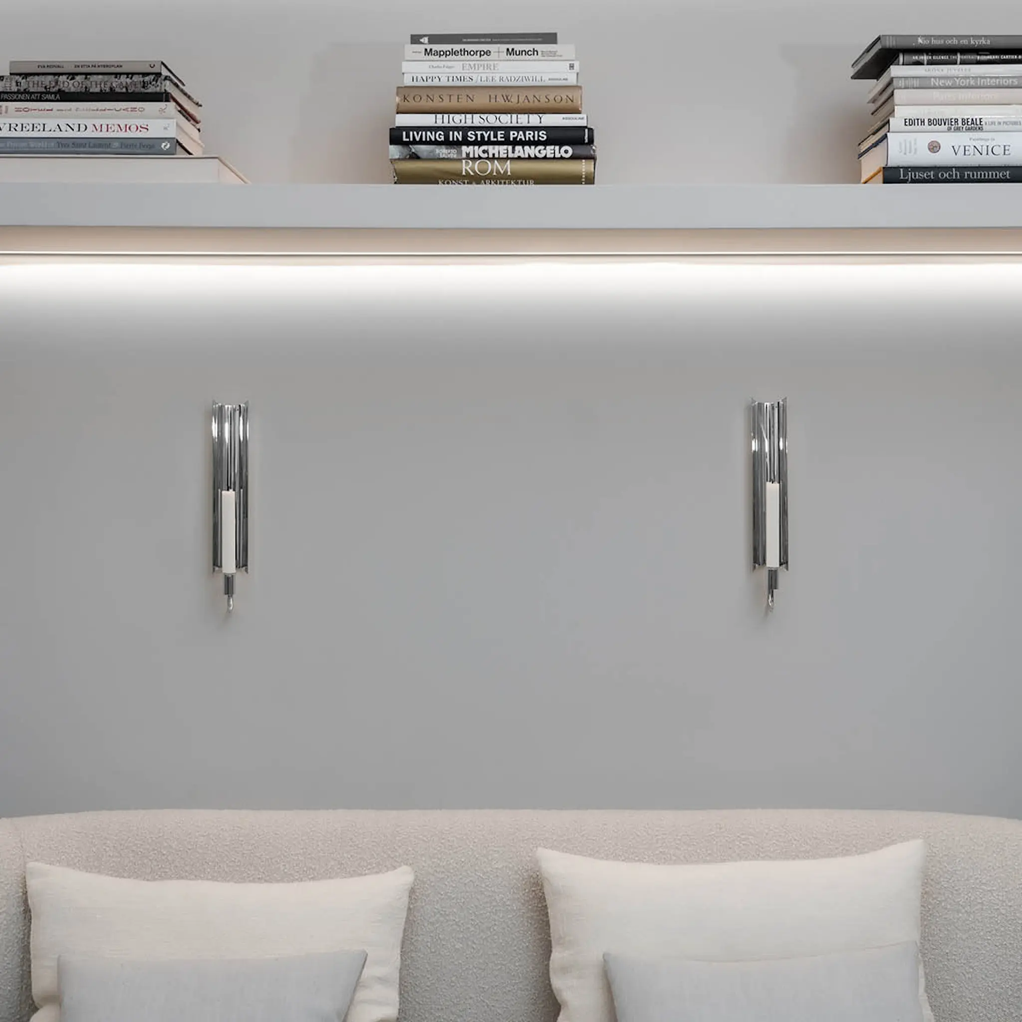 Skultuna Reflex väggljusstake 6,5x38 cm silver