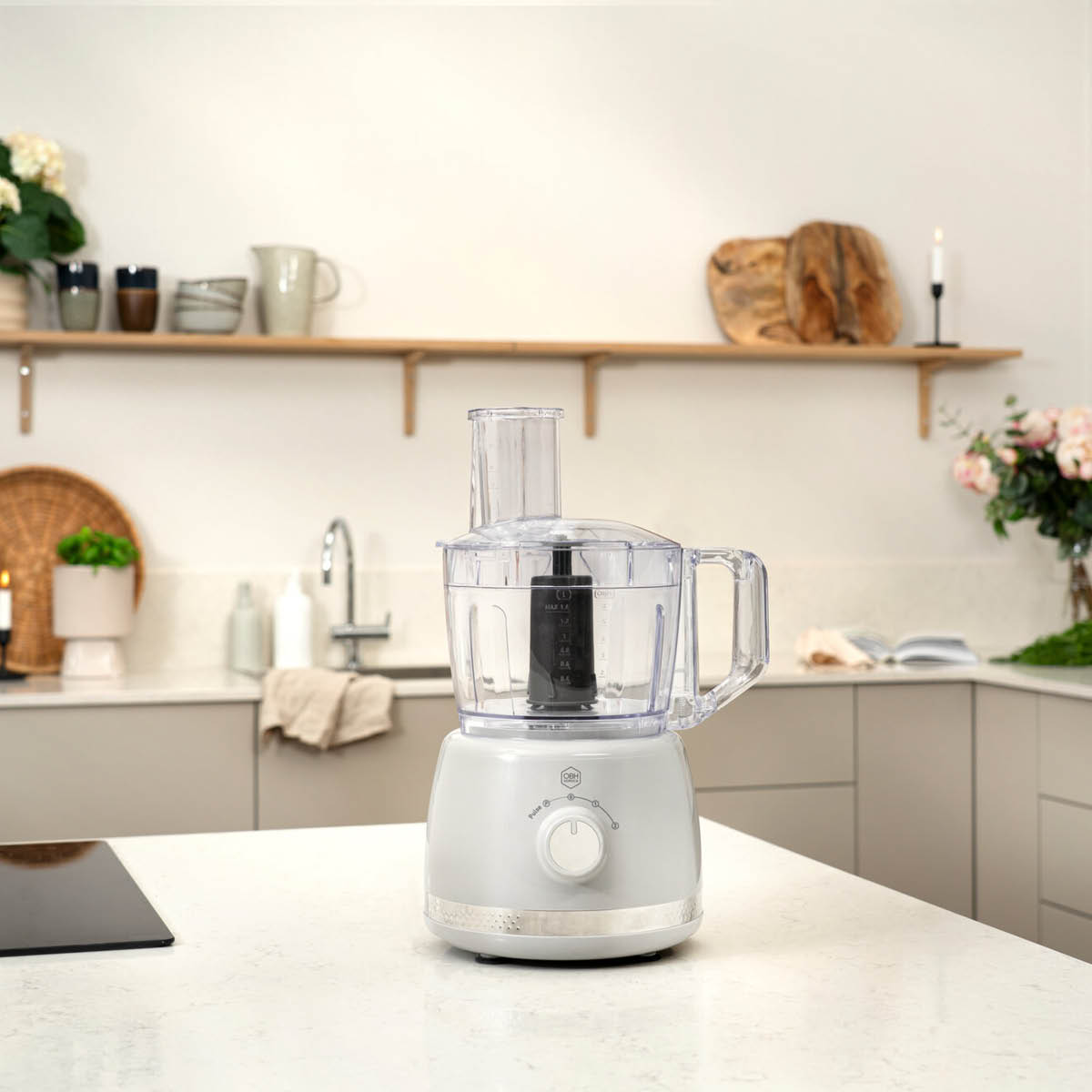 OBH Nordica Soleil foodprocessor 2,4L grå