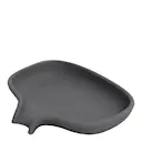 Flow tvålfat med avrinning 13,5 cm silikon grafitgrå