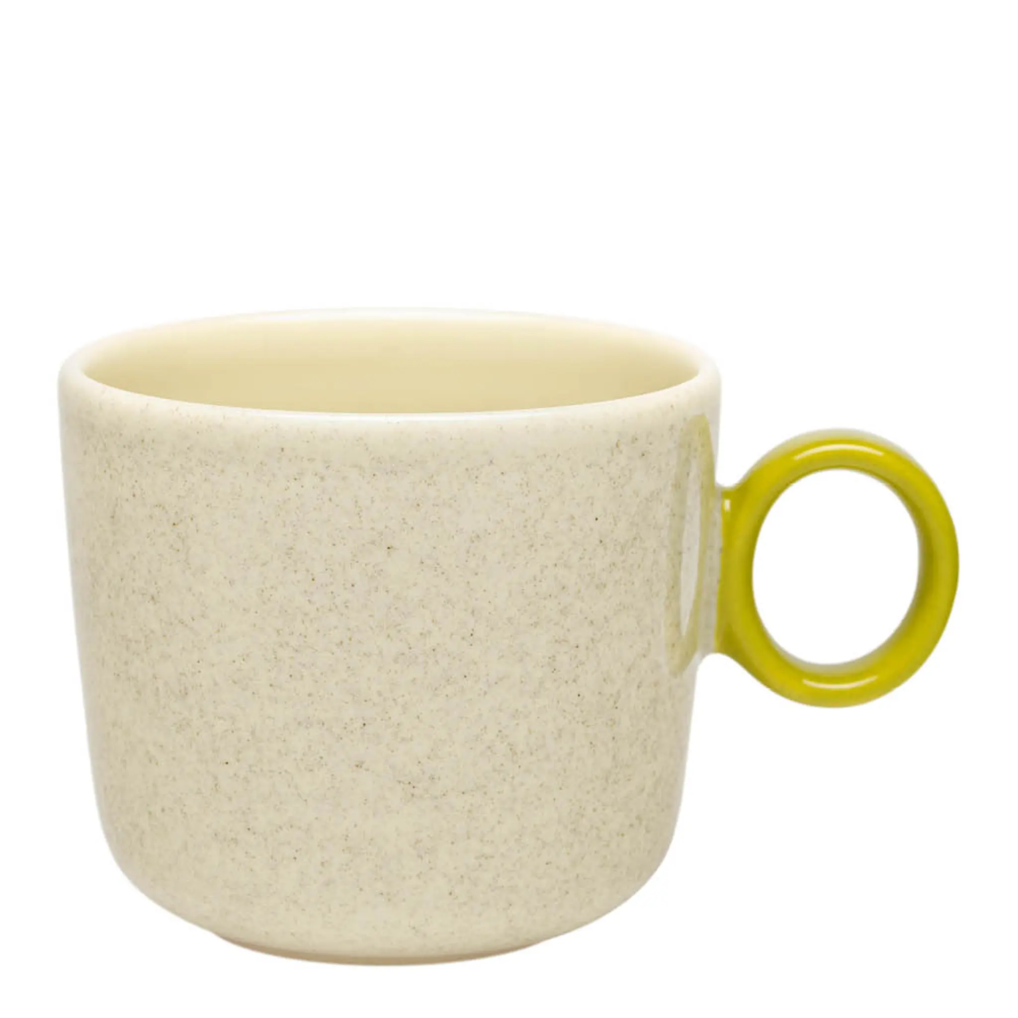 iittala Play mugg 35 cl prickig elfenben/oliv