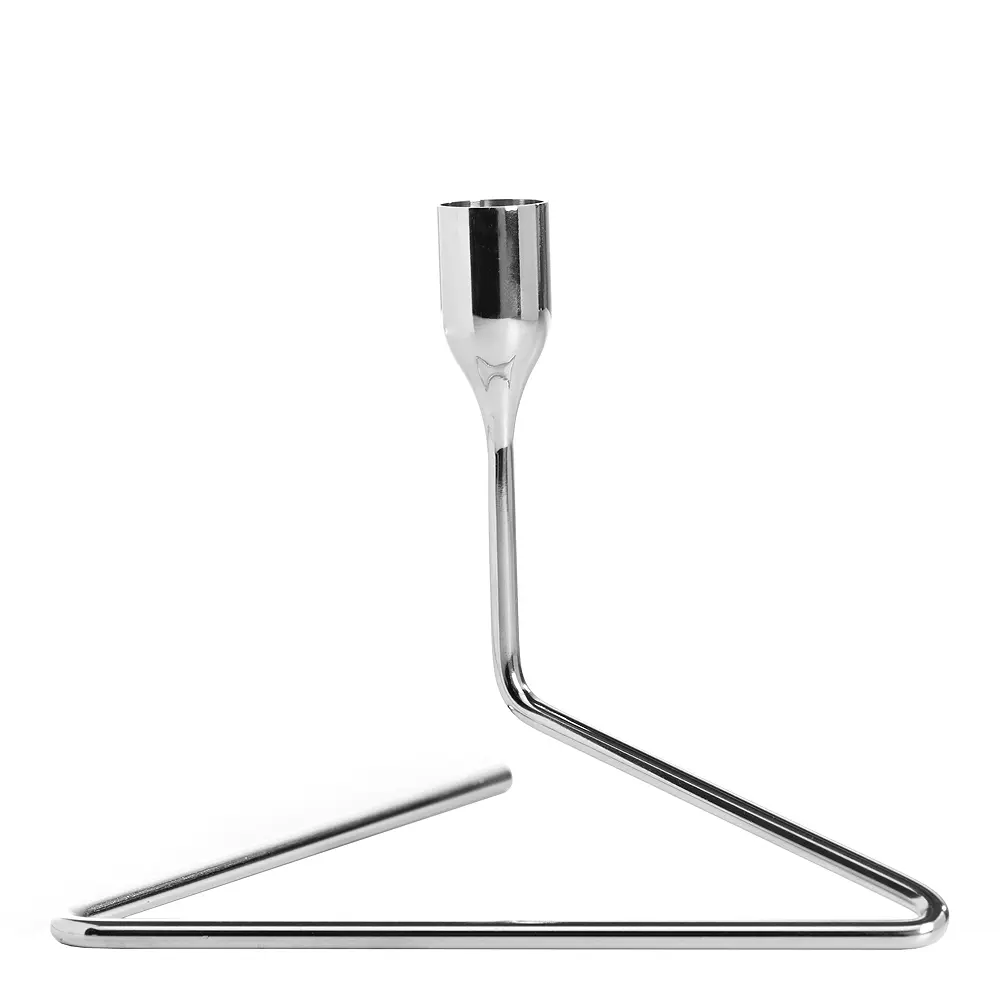 Puzzle Kynttilänjalka 14 cm Hopea