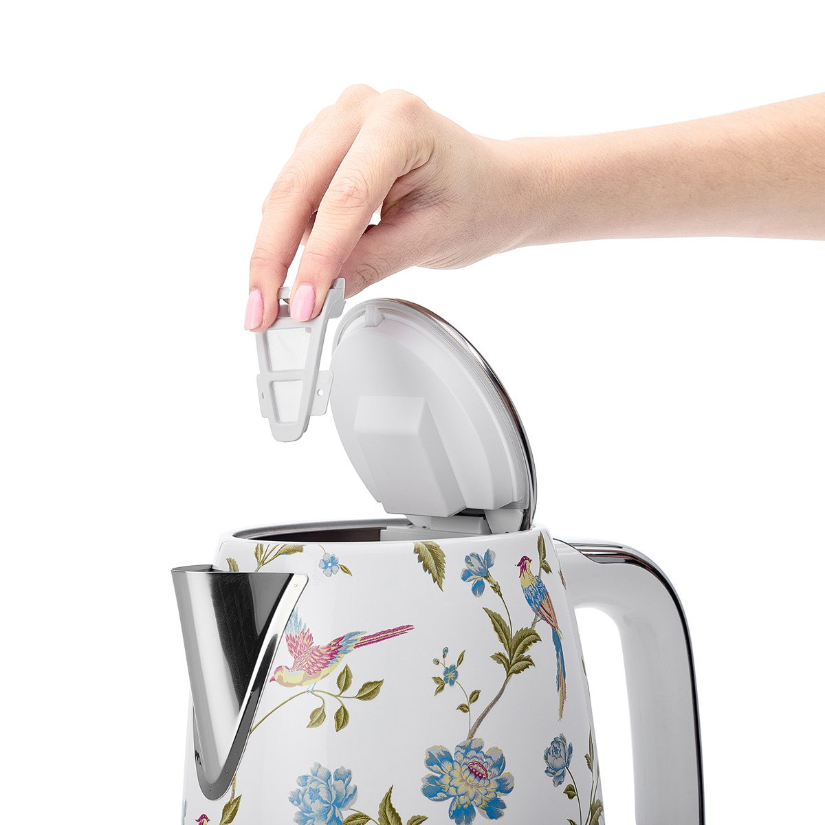 Laura Ashley Jug vattenkokare elektrisk 1,7 L Elveden White