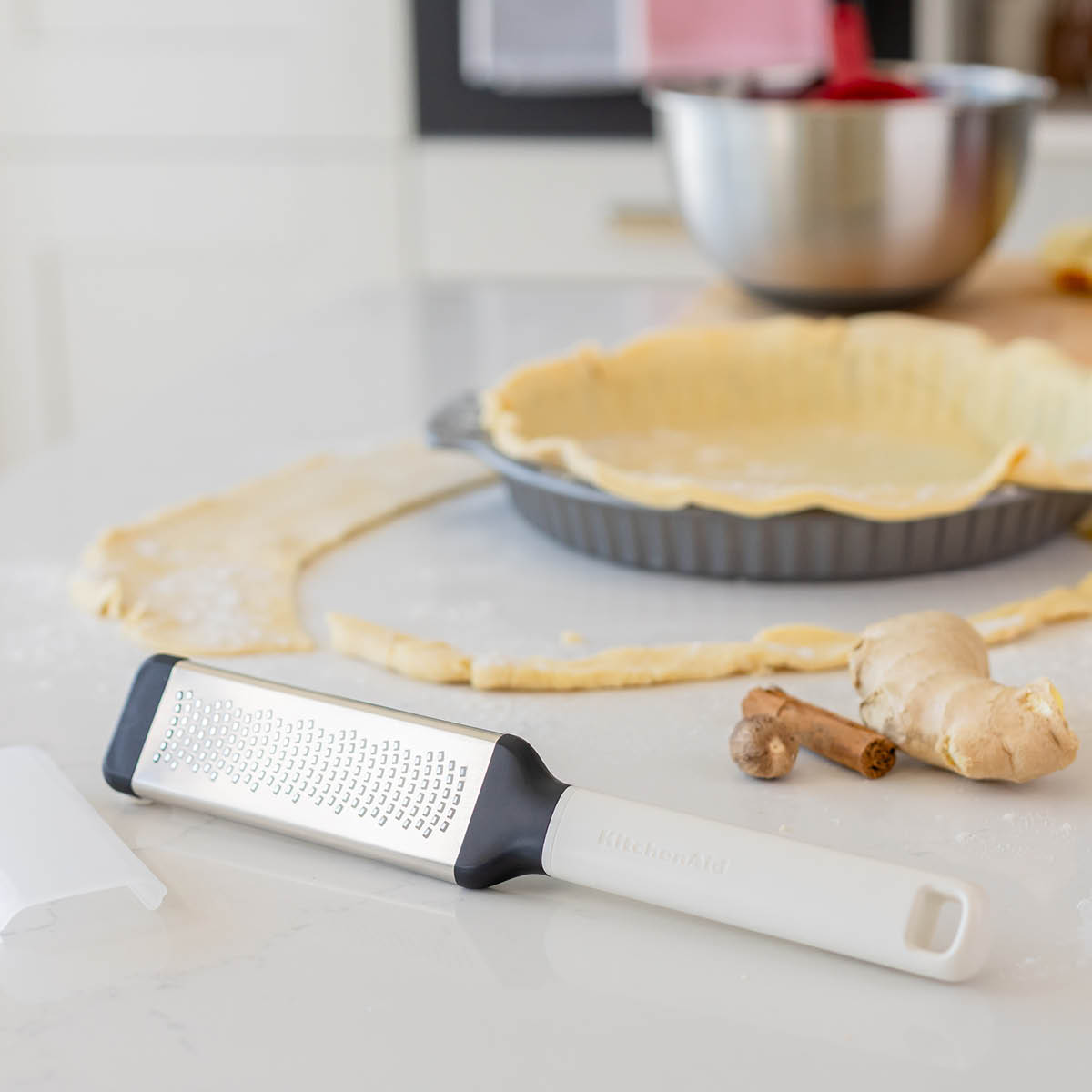 KitchenAid KitchenAid Classic rivjärn fin 29 cm porcelain white