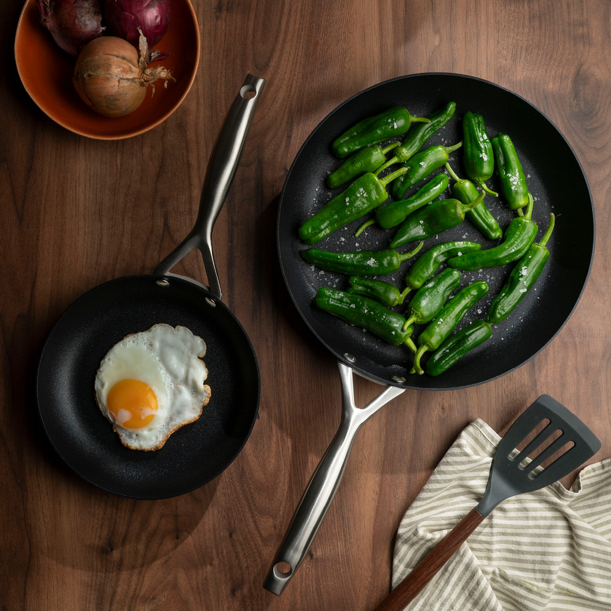 Scanpan PRO S+ Stekepannesett 2 deler 20+28 cm dobbeltomslag