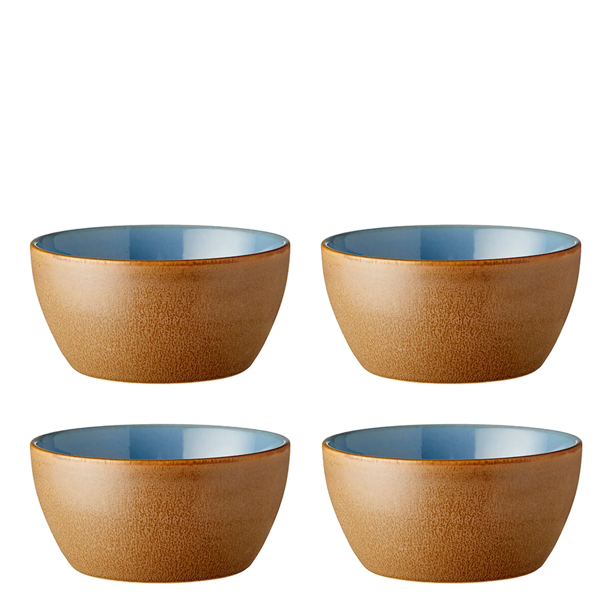 Bitz BITZ Skål 12 cm 4-pack Wood/Ocean