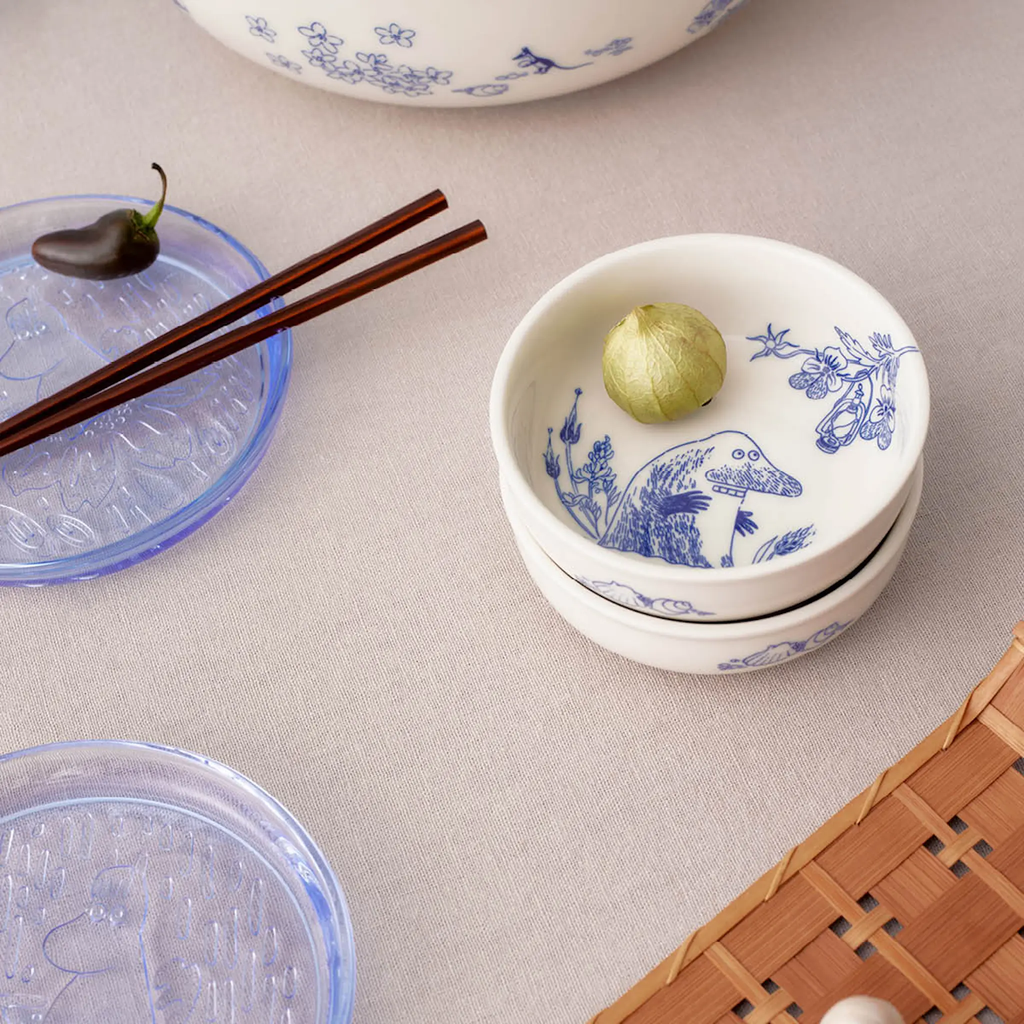 Moomin Arabia Muumi Haru Tarjoilukulho 12 cm Mörkö