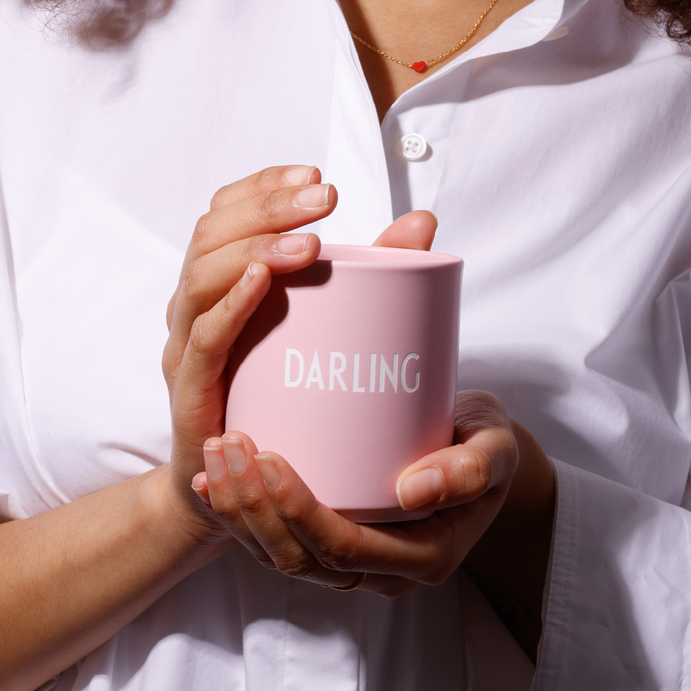Design Letters Favourite kopp DARLING 25 cl creole pink