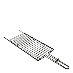 Black Collection Churrasco Grilliritilä 72x21 cm