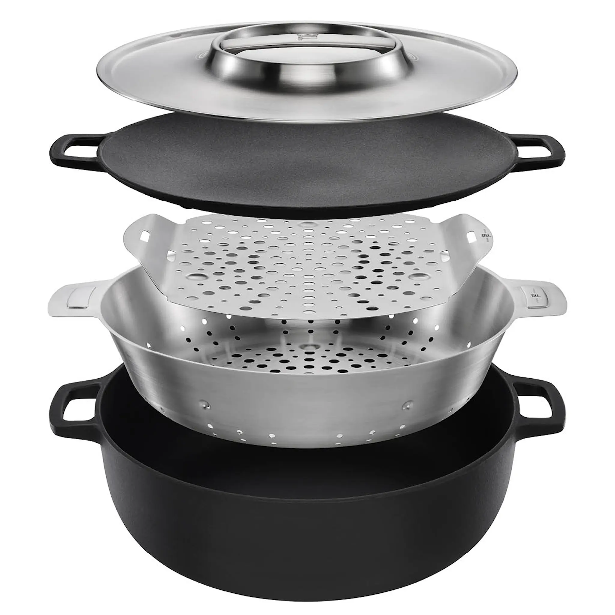 Fiskars Norden Grillkorg/ånginsats 30cm