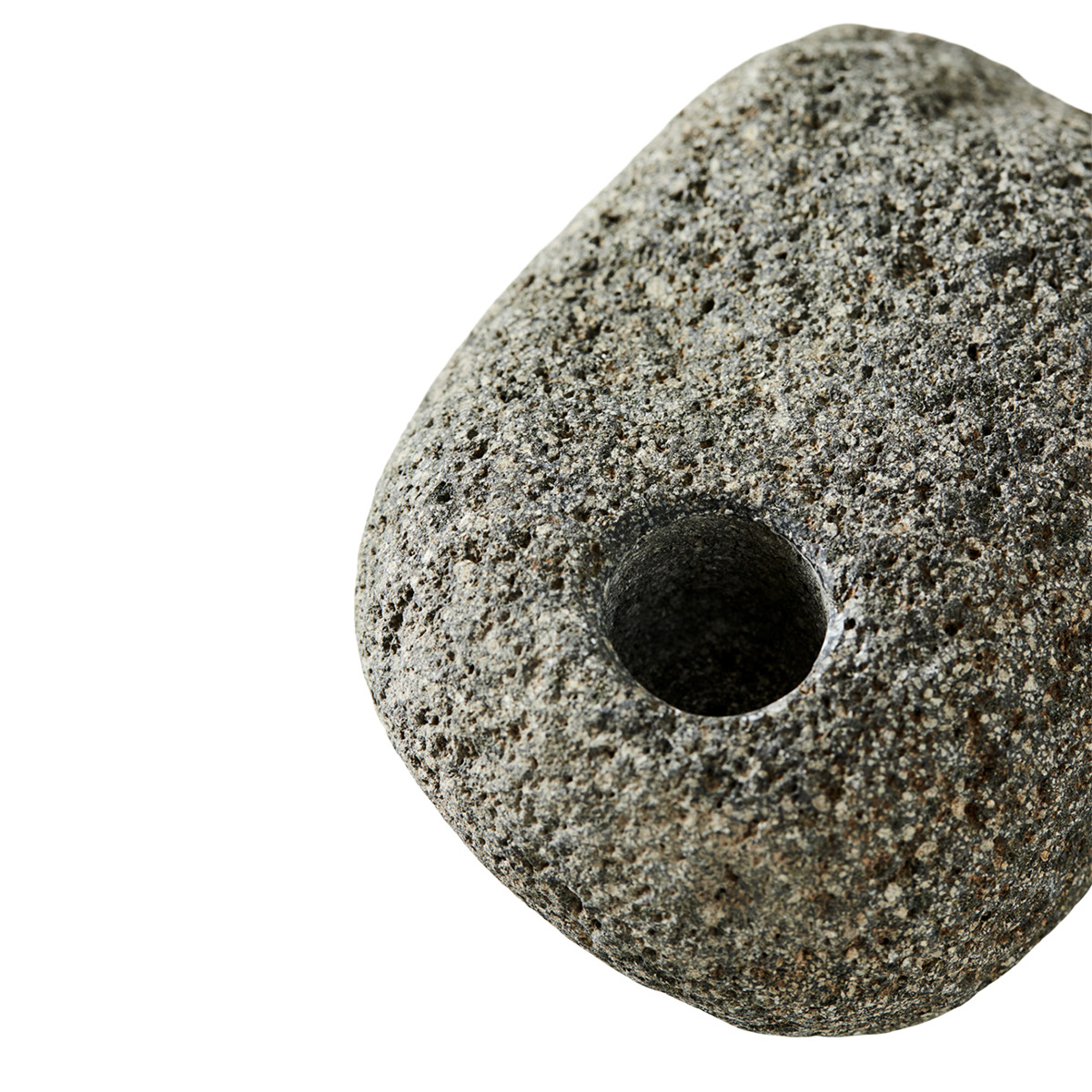 Muubs Valley Ljusstake 11x6 cm Sten Grå