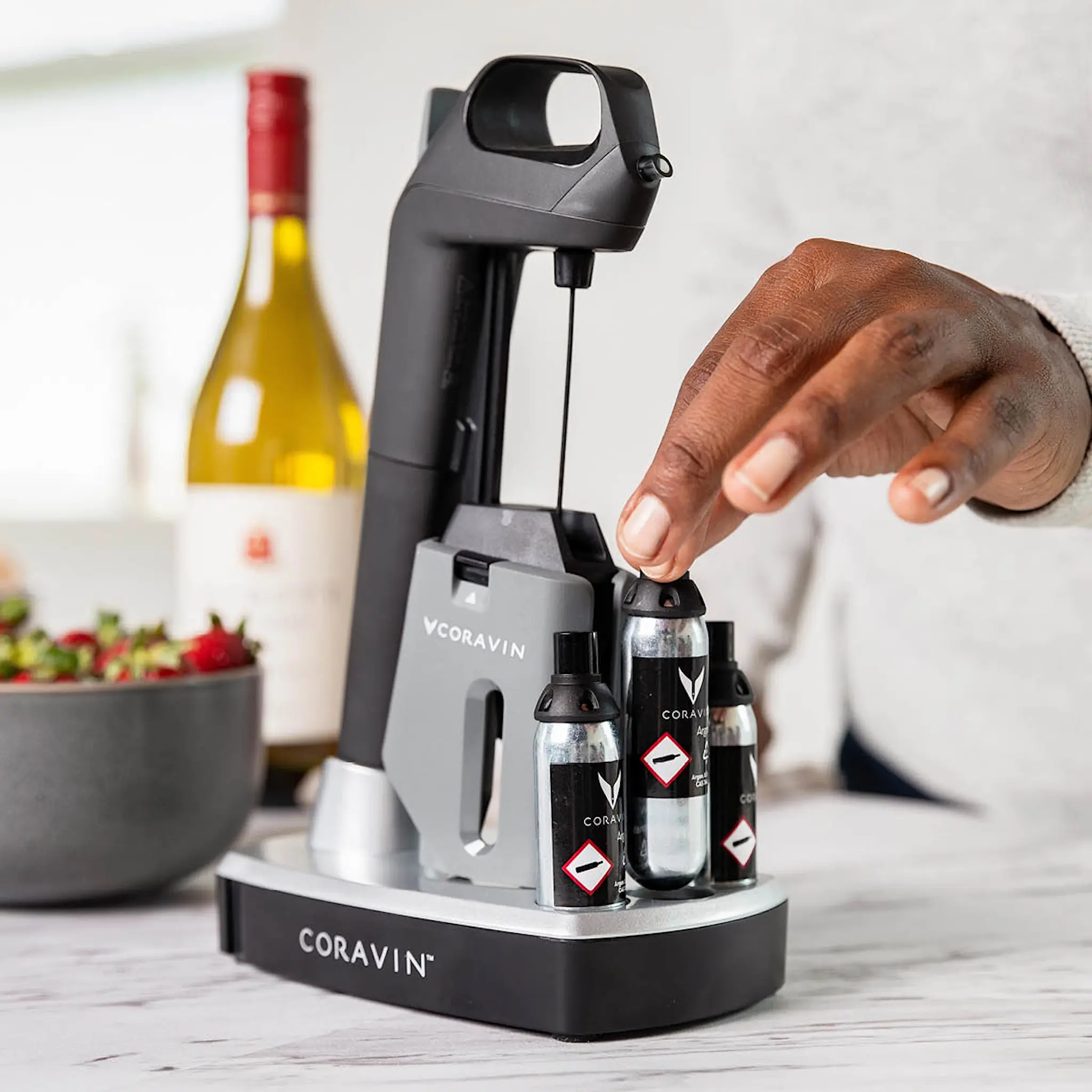 Coravin Pure Kaasupatruuna 24 kpl