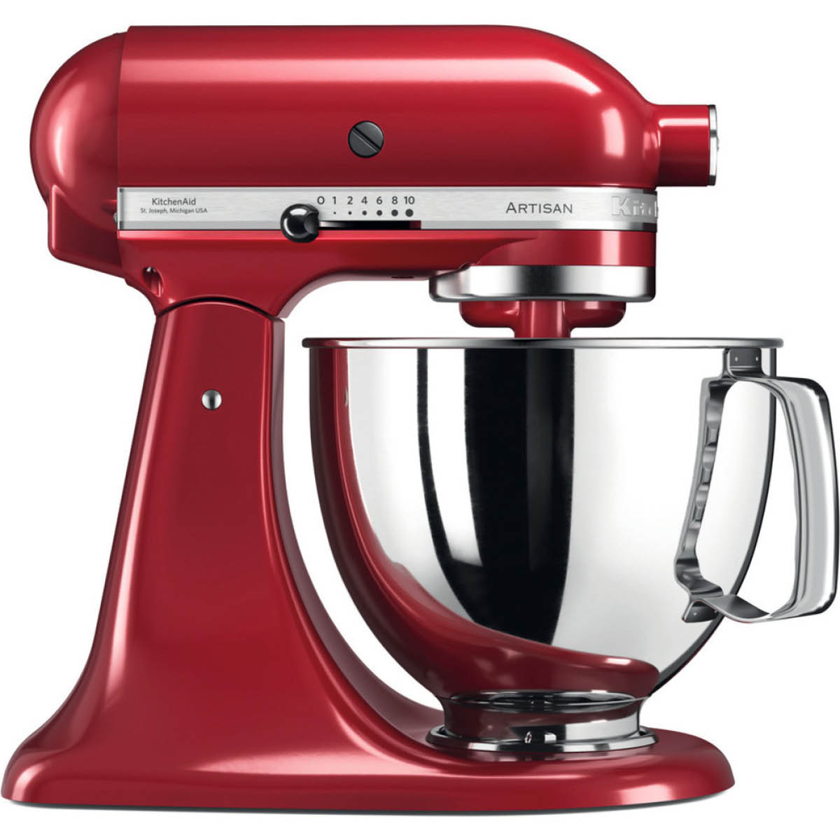 KitchenAid Artisan kjøkkenmaskin 5KSM125EER 4,8L empire red