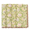 Tangier Pomegranate servett scallop 50x50 4-pack butter yellow