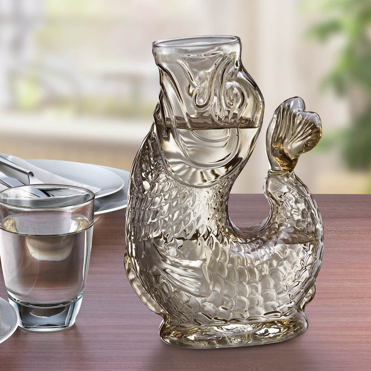 Cilio Nemo vattenkaraff 1 L beige