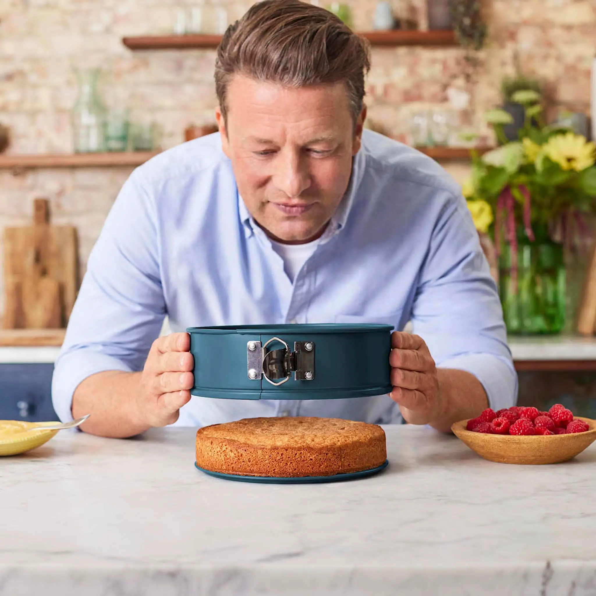 Tefal Jamie Oliver Tefal Bakeware springform 22 cm blå