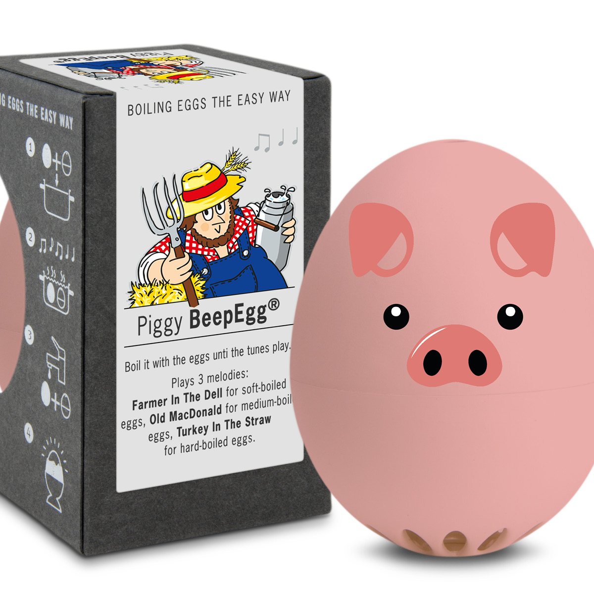 Brainstream BeepEgg Barnyard eggtimer piggy