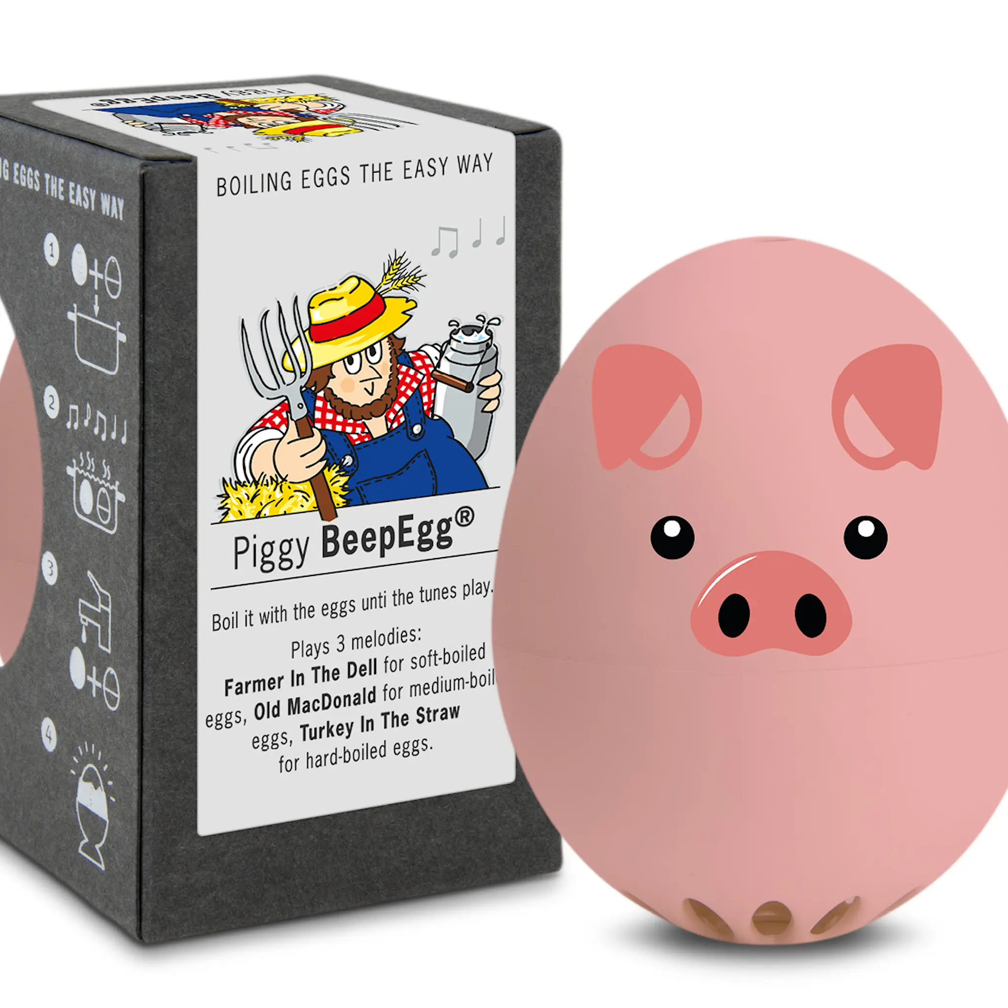 Brainstream BeepEgg Barnyard Äggklocka Piggy