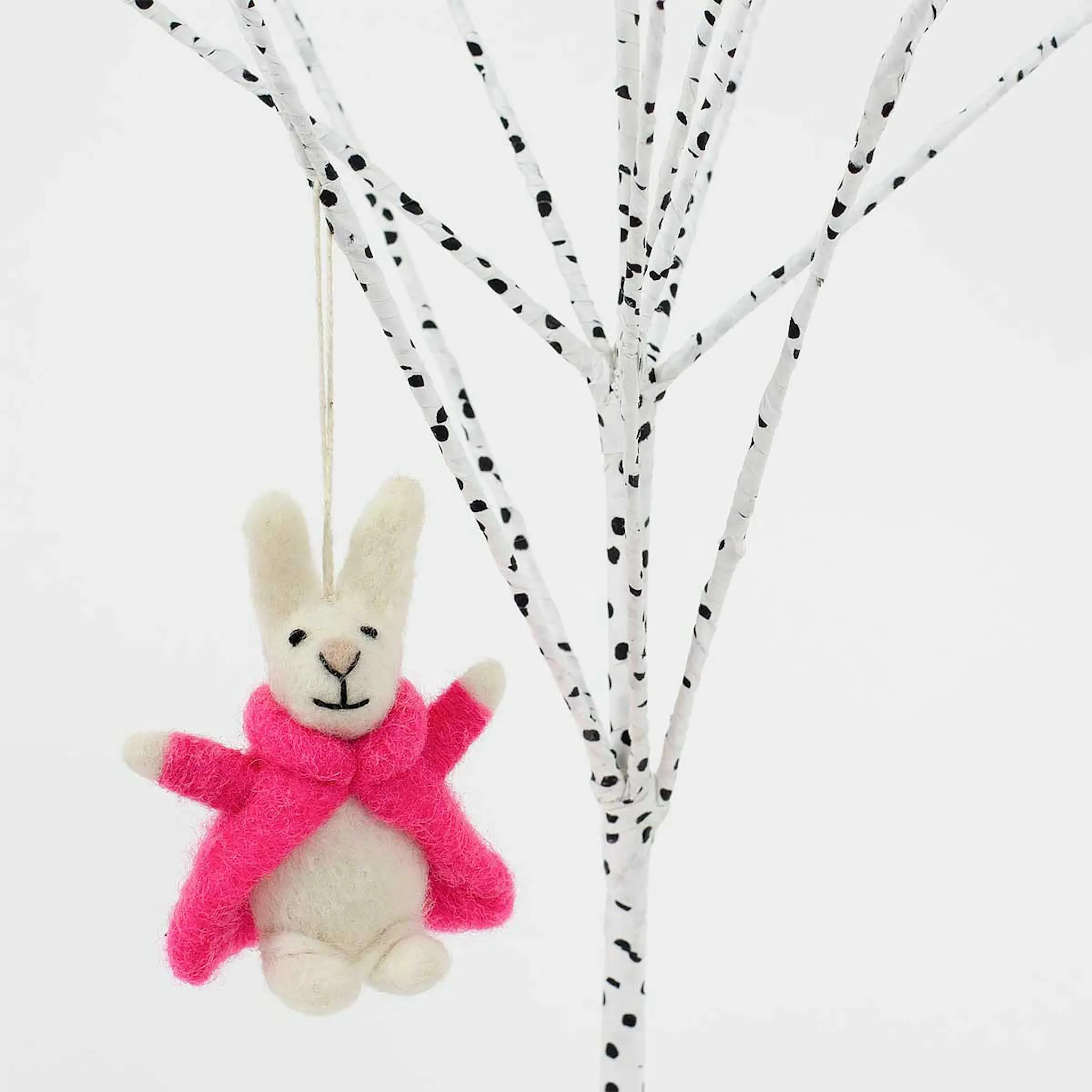 A World of Craft Pääsiäiskoriste 9x6 cm Kani takissa