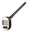 bAYk termometer för flytande 16 cm svart