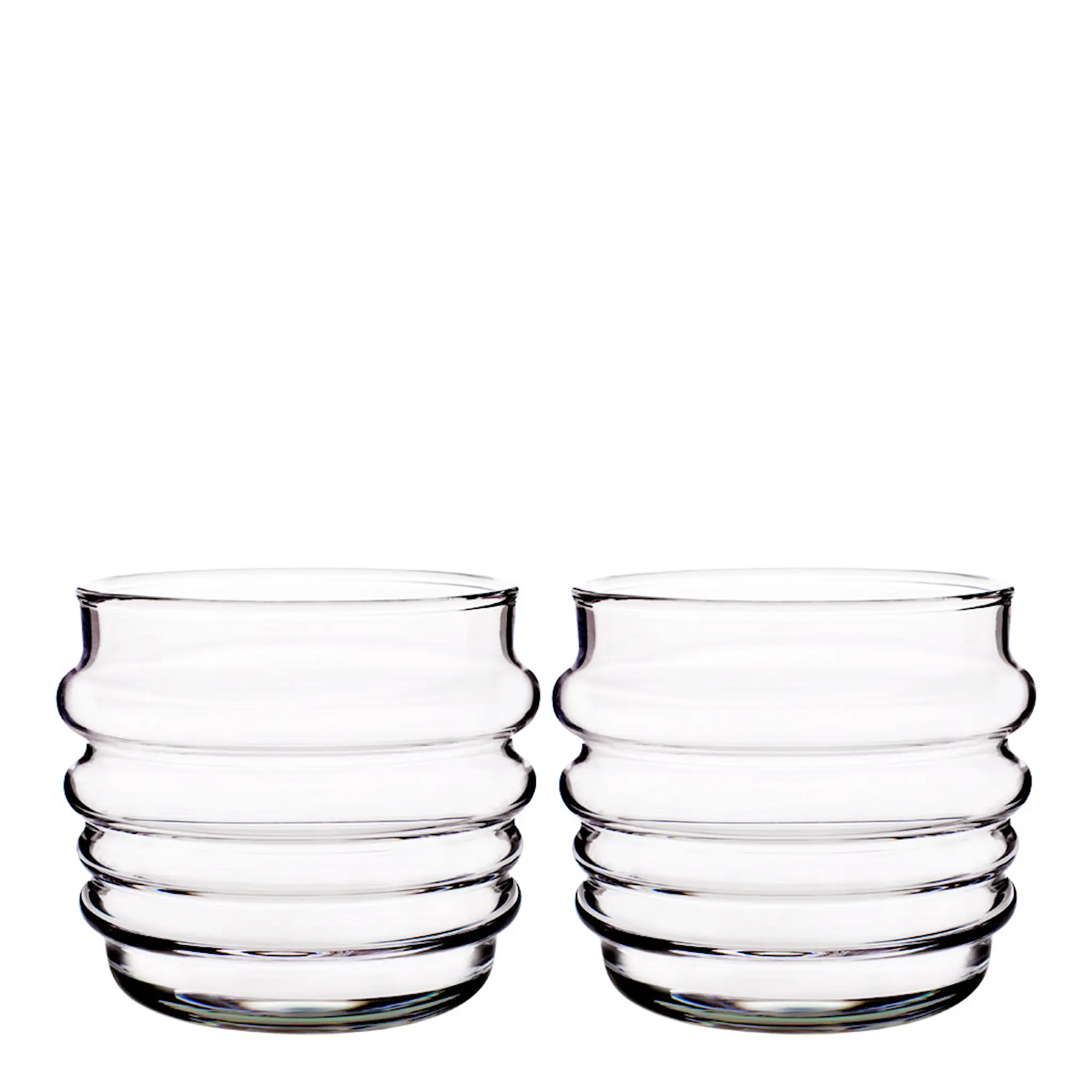 Marimekko Socks Rolled Down Tumbler 20 cl 2-pack Klar