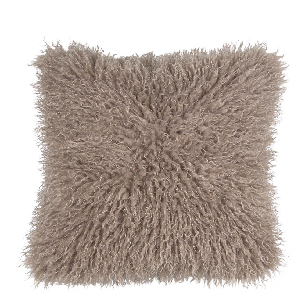 Fondaco Curly kuddfodral 48x48 cm sand