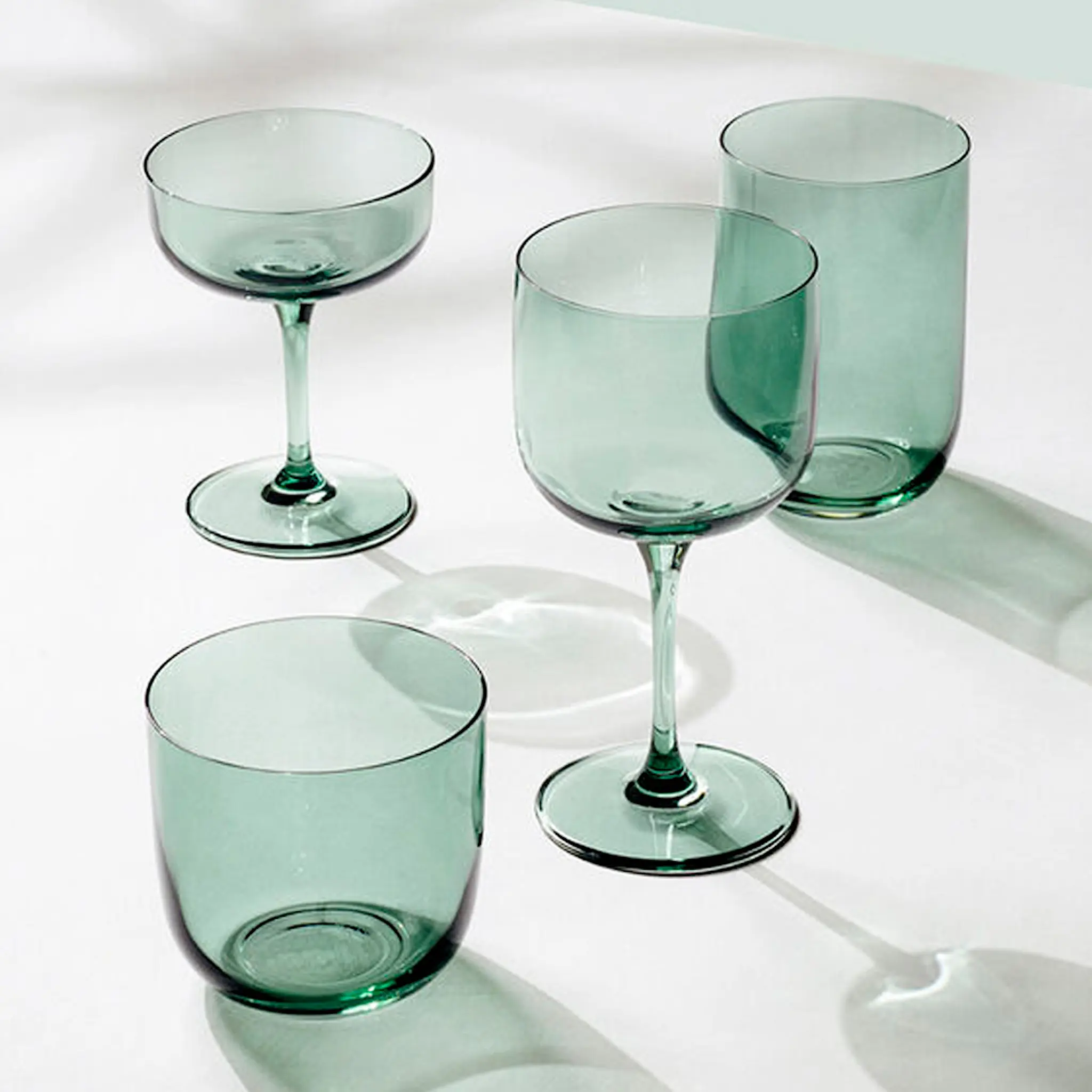 Villeroy & Boch Champagneglas coupe 10 cl 2-pack Sage