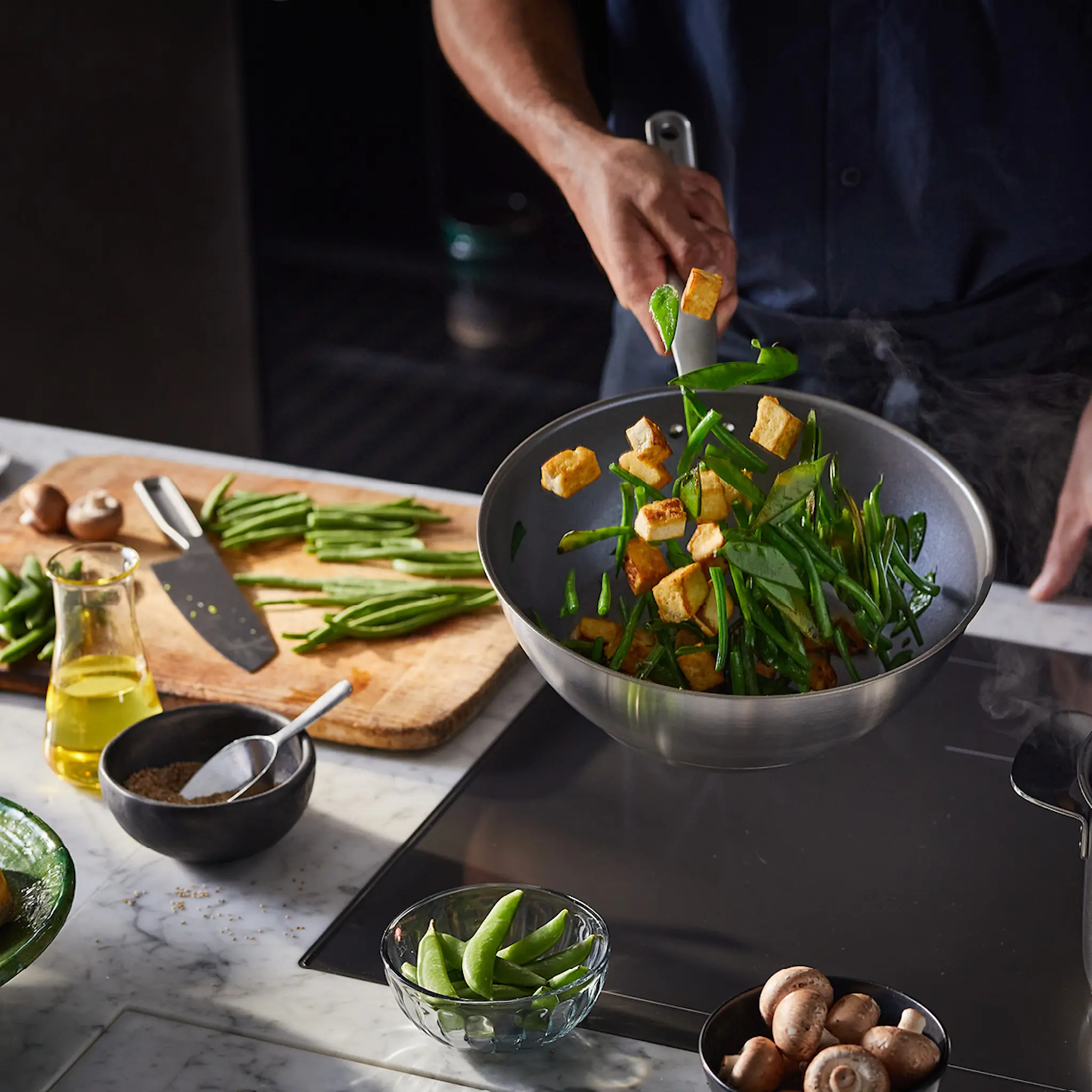 Fiskars All Steel Wok 28 cm