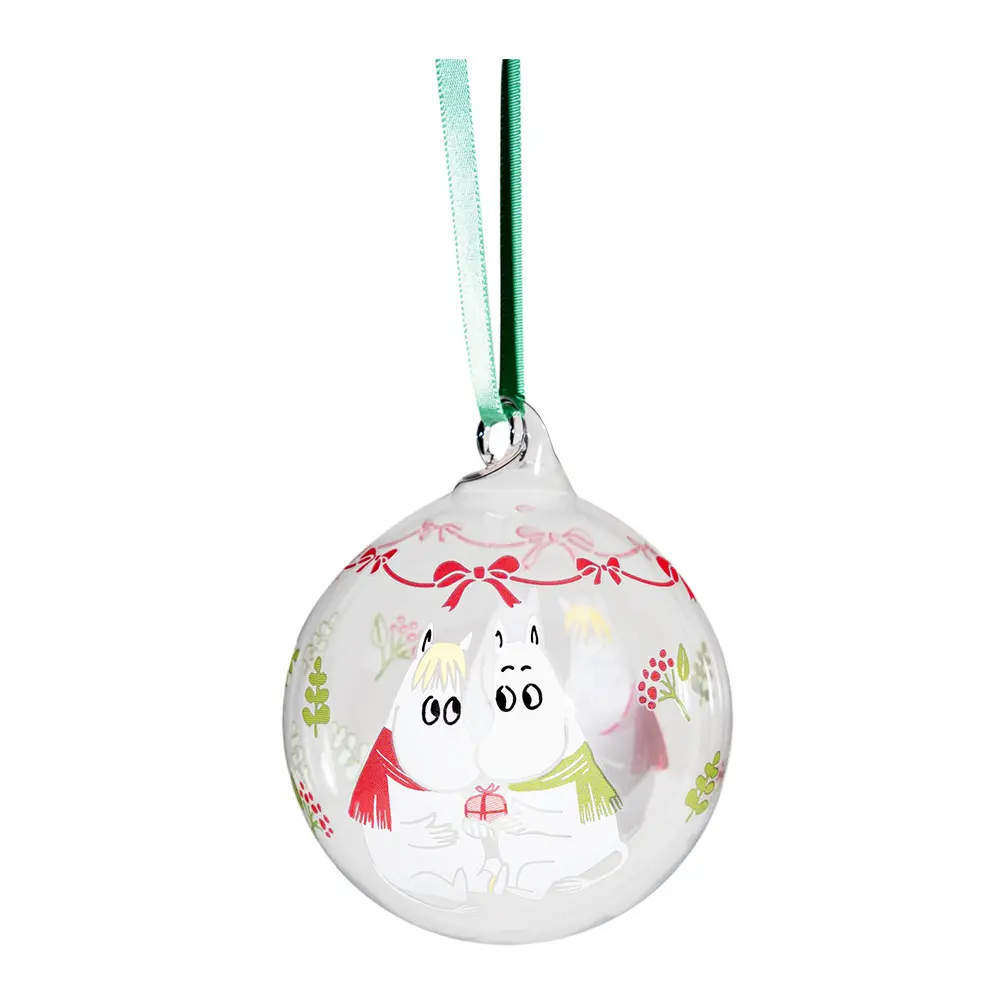 Mummi julekule 7 cm min elskling