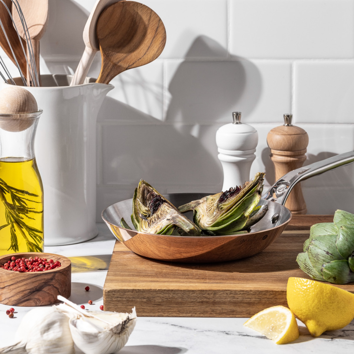 de Buyer Prima Matera stekpanna 24 cm koppar