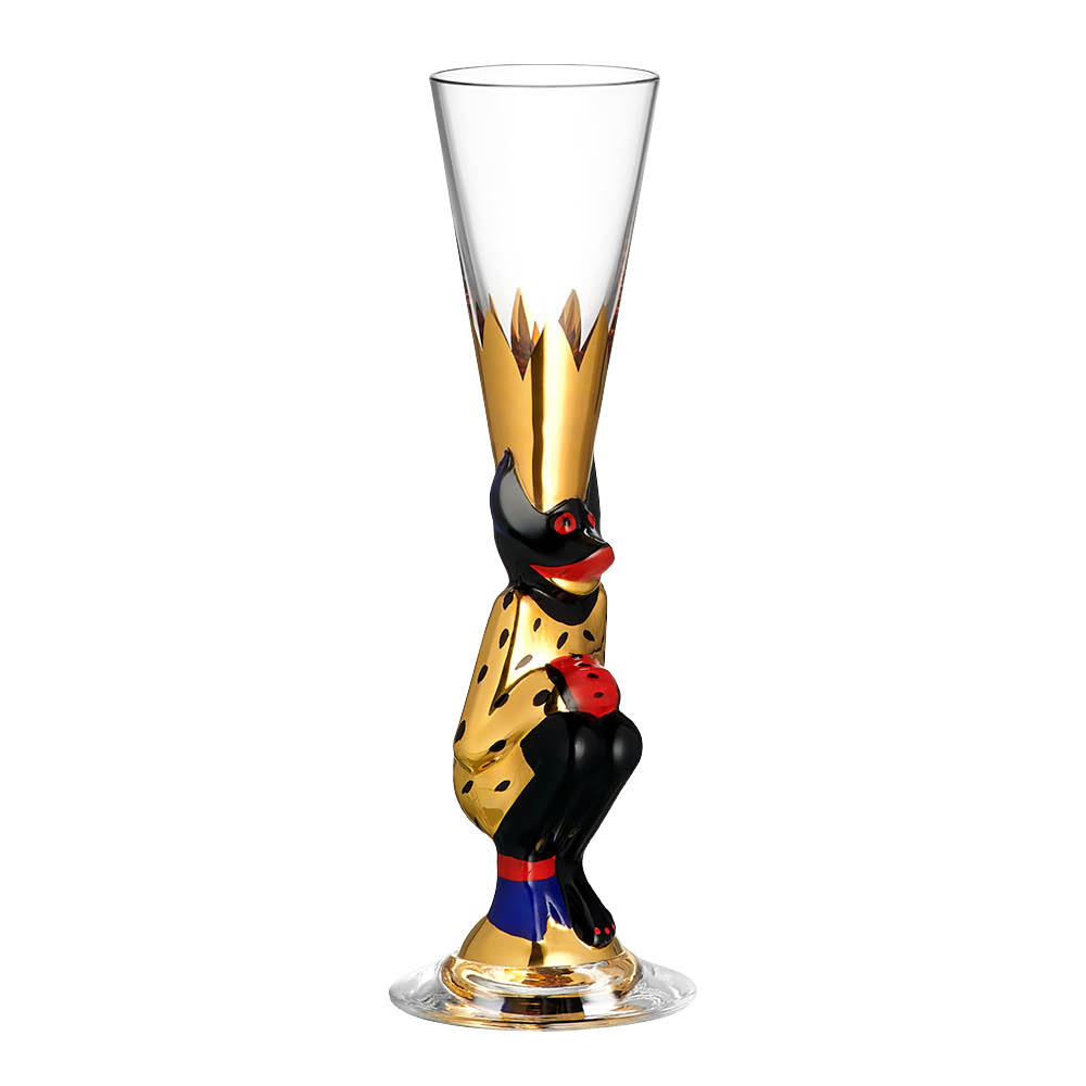 Orrefors - Nobel The Sparkling Devil Snapsilasi 4 cl Kulta