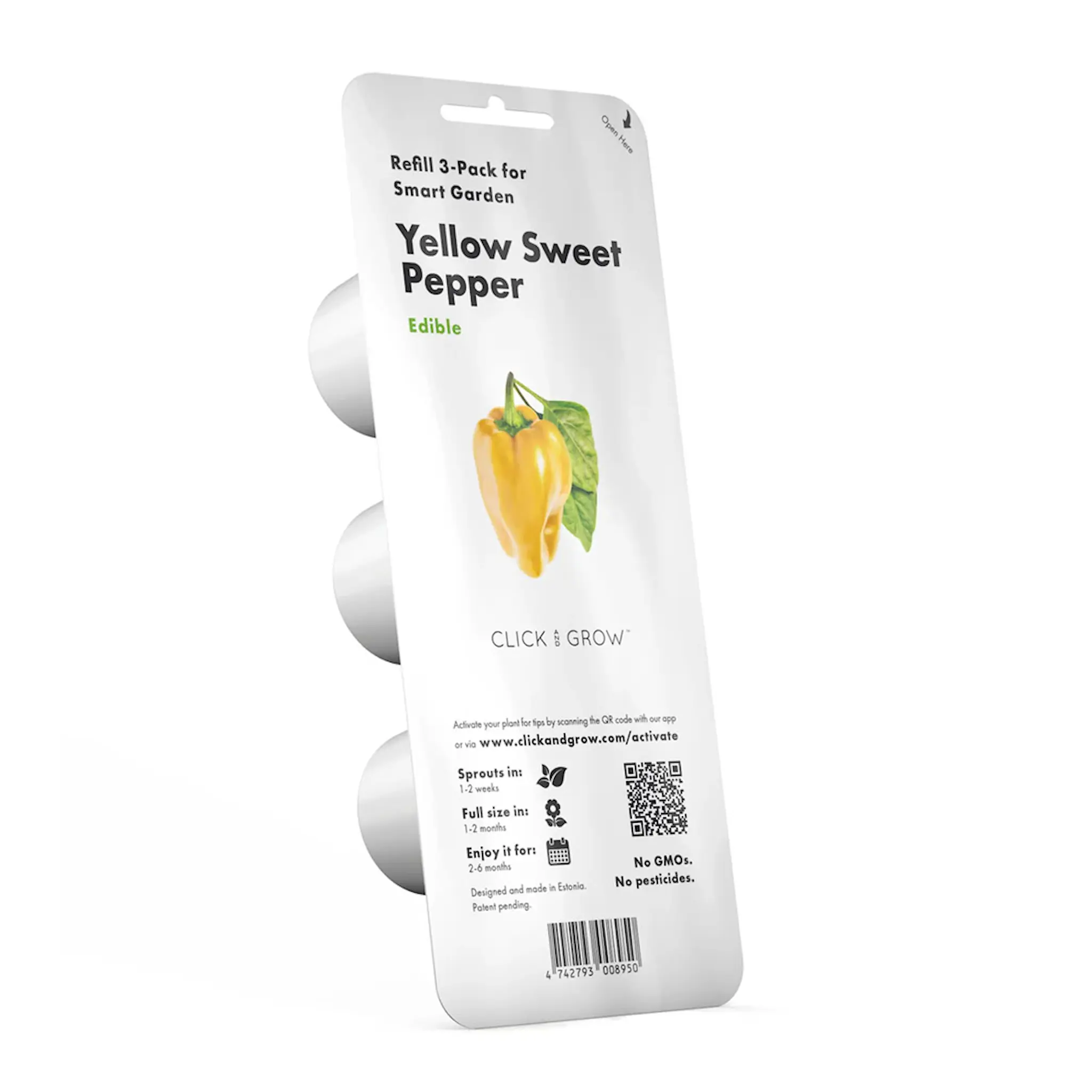 Click & Grow Smart Garden Refill 3-pack gul paprika