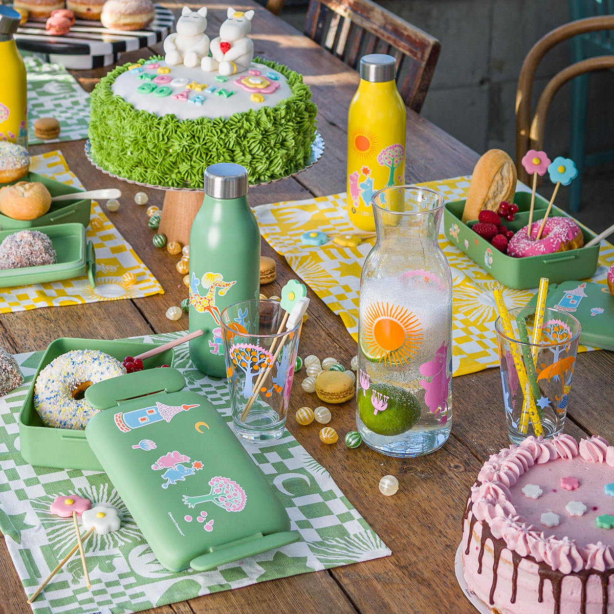 Modern House Muumi Juhlat Pilli 6 kpl Keltainen