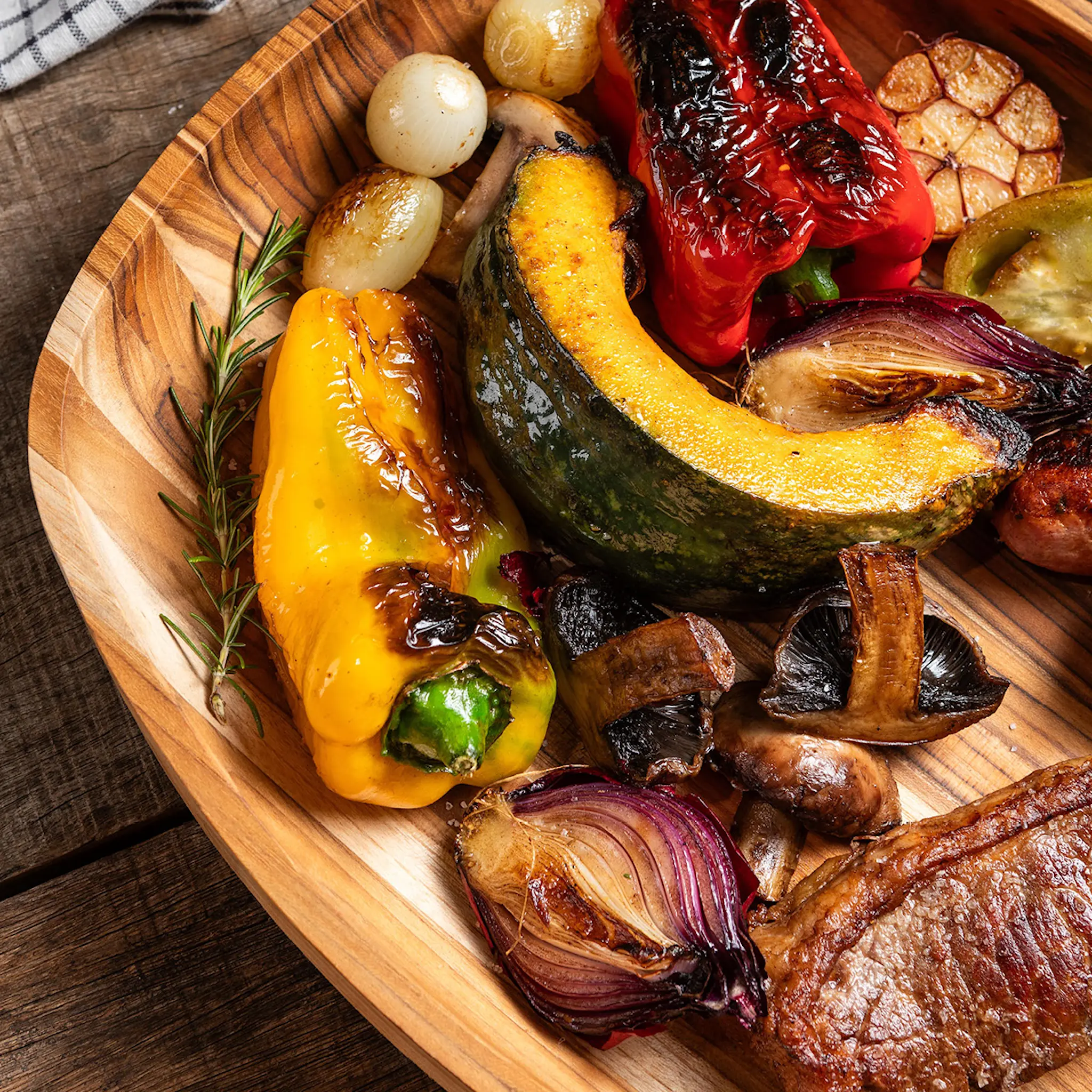 Tramontina Wooden Board serveringsfat 37x30 cm teak