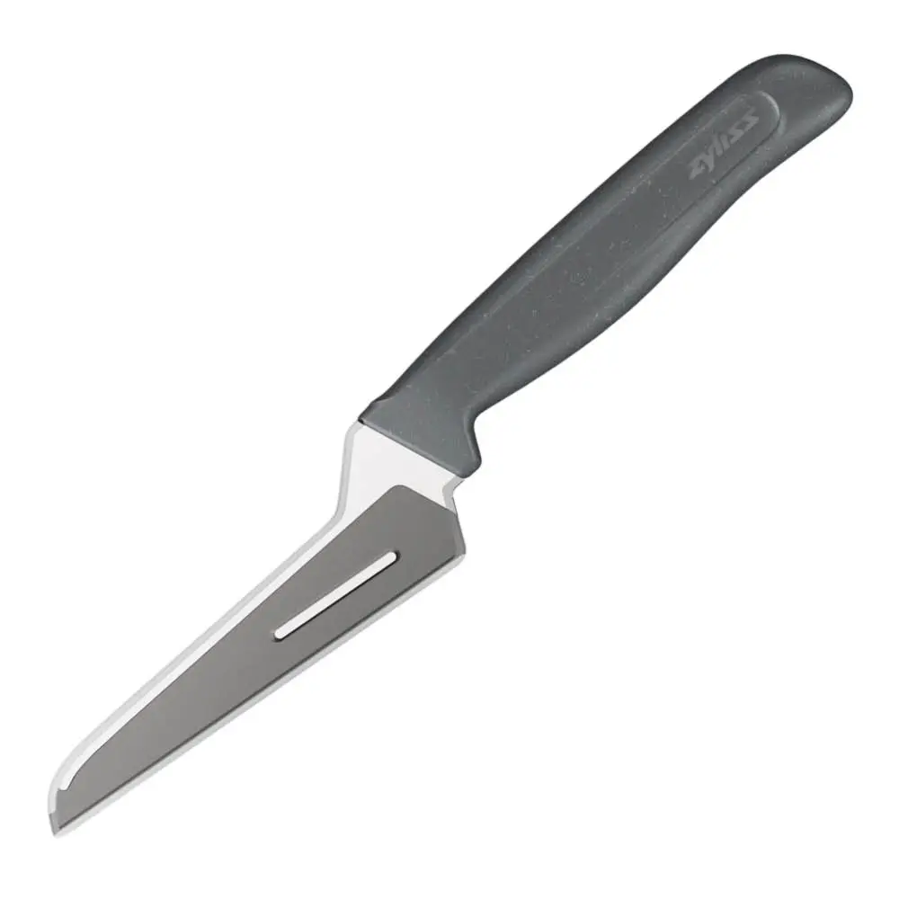 Offset skrellekniv 10 cm grå