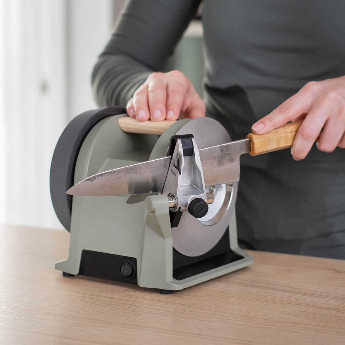 Tormek Tormek T-1 elektrisk knivslip ash green