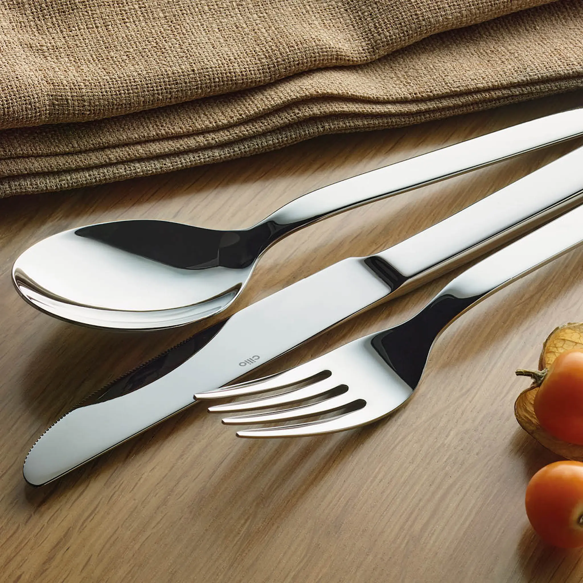 Cilio Venezia bestickset 60 delar blankpolerat