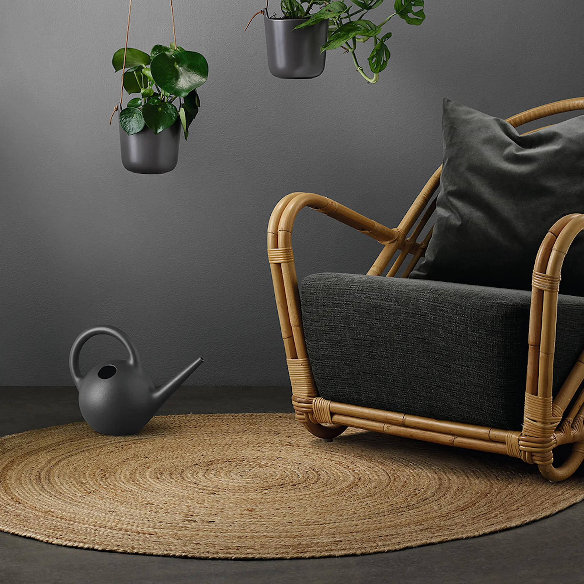 Eva Solo Globe Kastelukannu 2,5 L Tummanharmaa