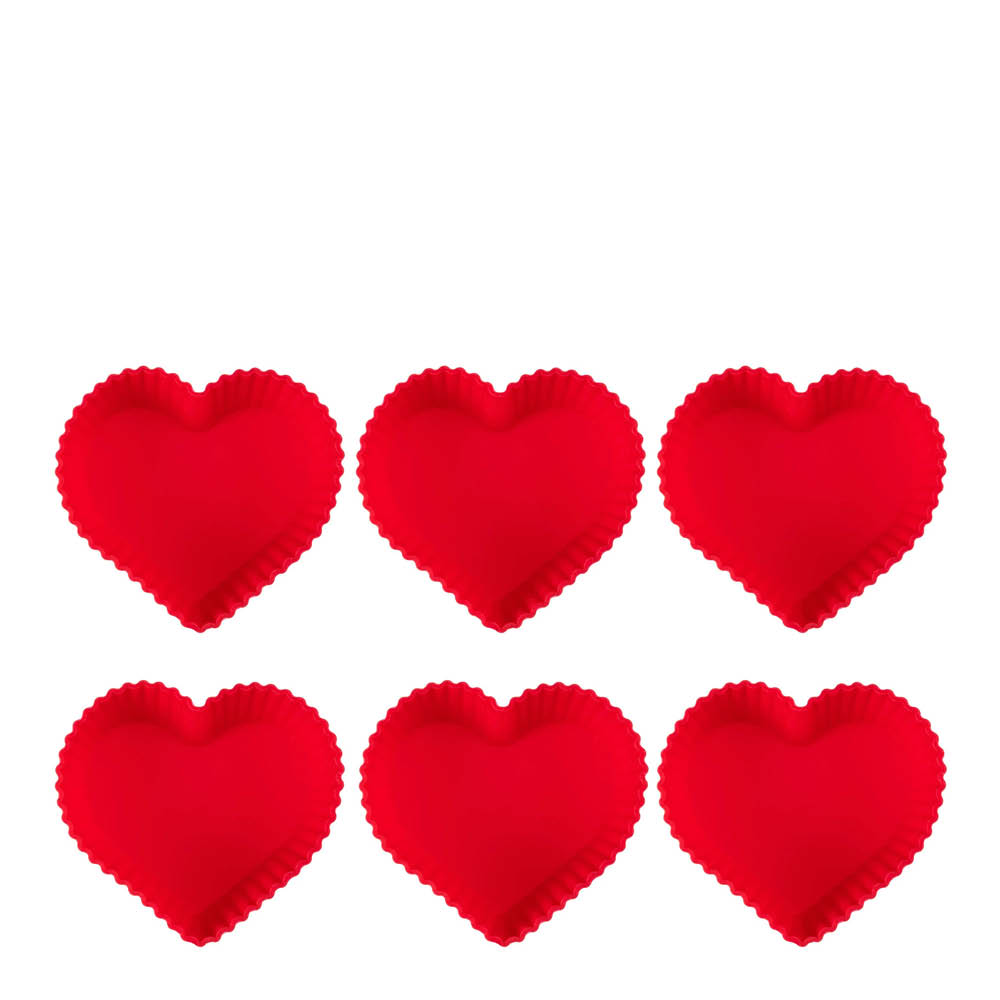 Martinex Muffinsformar 6-pack hjärta