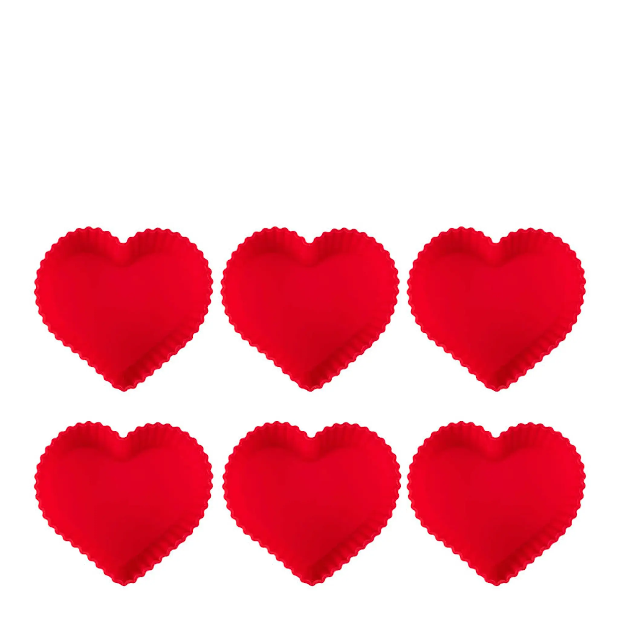 Martinex Muffinsformar 6-pack hjärta