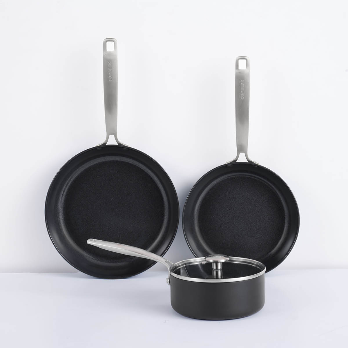 Combekk Element gryt- och stekpanneset 4 delar svart