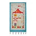 Horse julkalender 90 cm grön brun