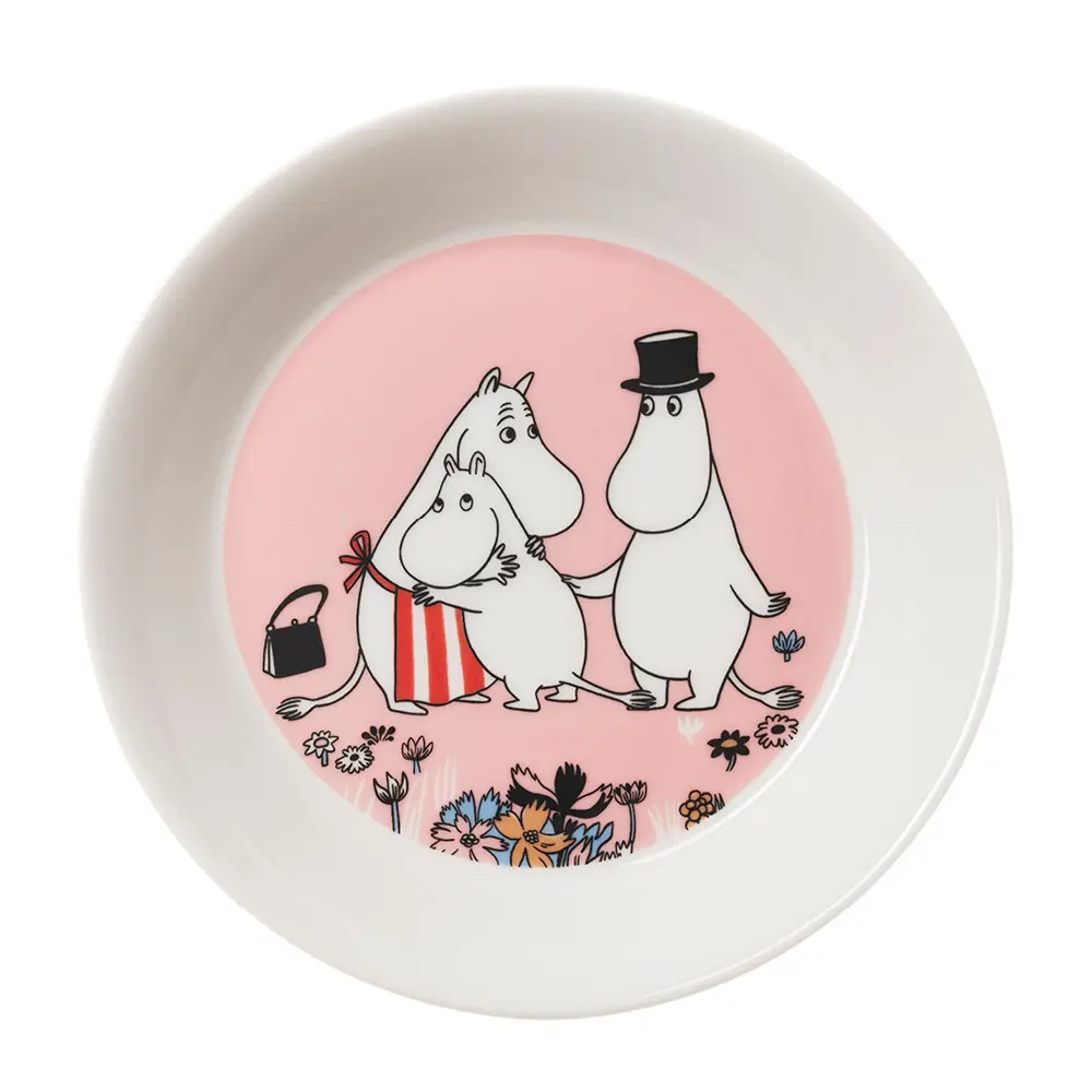 Muumi Lautanen 15 cm Perheen parissa