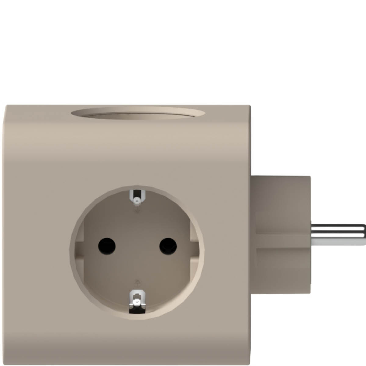 Kreafunk Ampie grenuttag med USB-A & USB-C sand