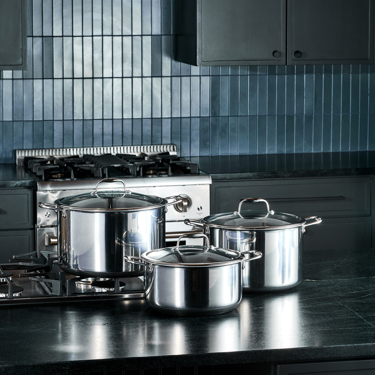 Hexclad Hybrid gryta med lock 9,5 L