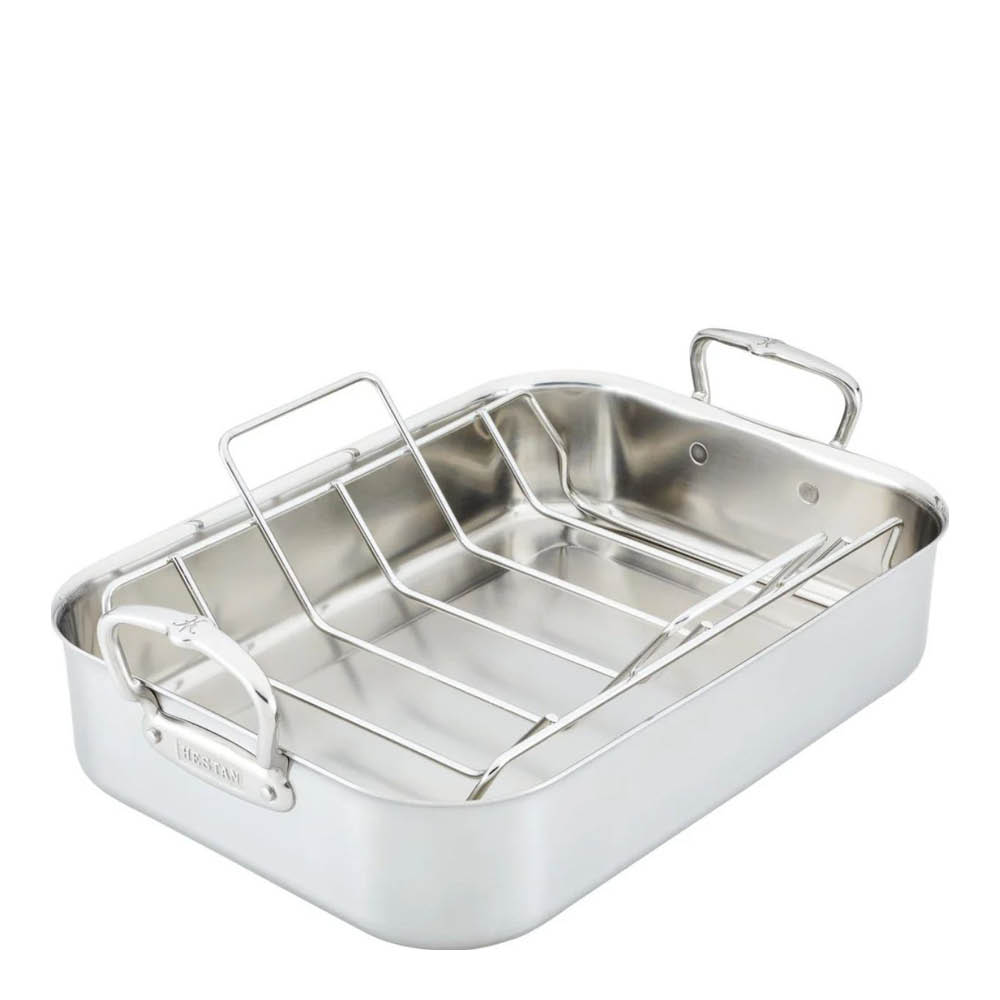 Hestan Provisions Classic ildfast form med rist 35,5x29 cm stål