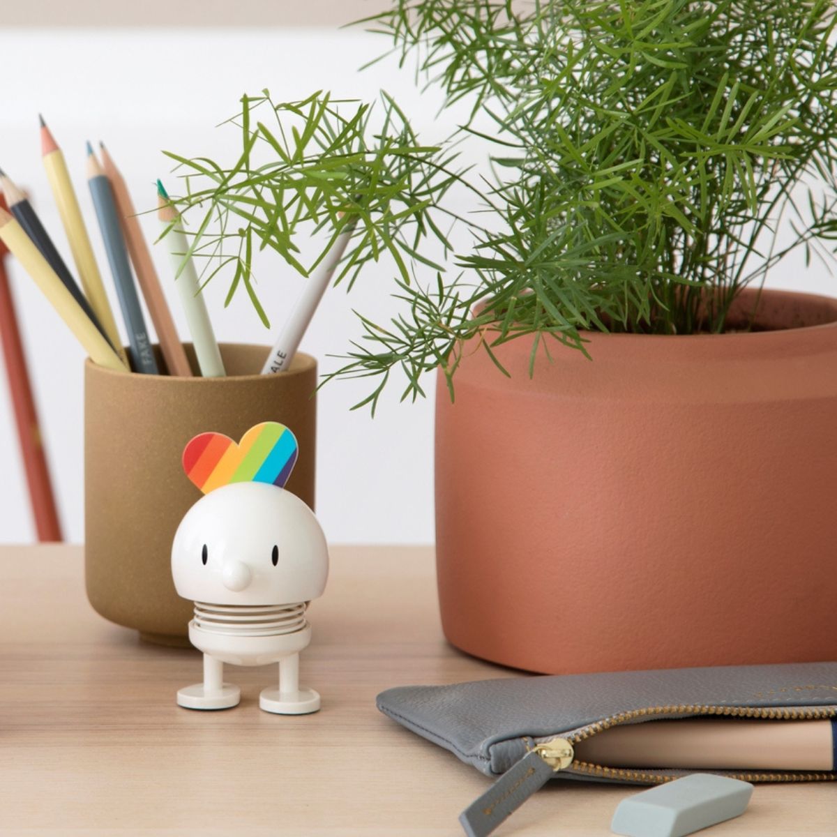 Hoptimisten Rainbow liten vit